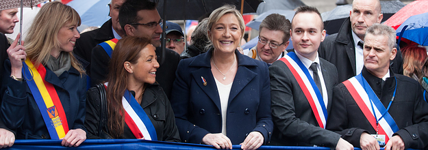 Marine Le Pen's gay pandering doesn't excuse her National Front party on  LGBT equality.