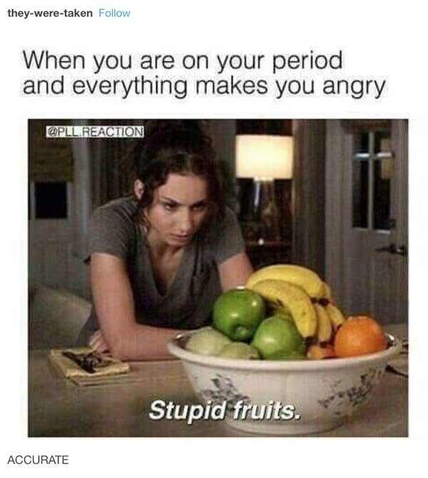 29 Funny As Fuck Tumblr Posts About Periods
