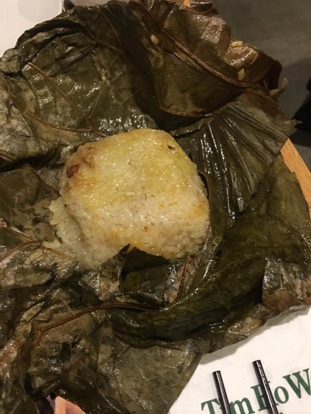 Sticky Rice in Lotus Leaf