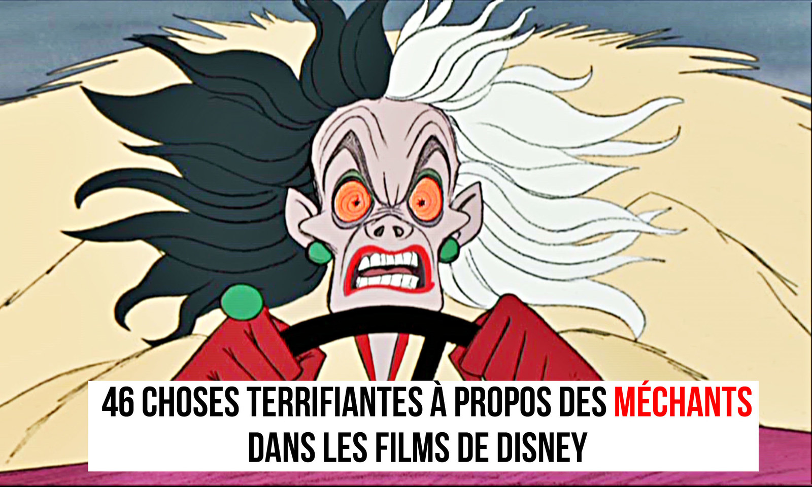 46 Choses Terrifiantes A Propos Des Mechants Dans Les Films De Disney