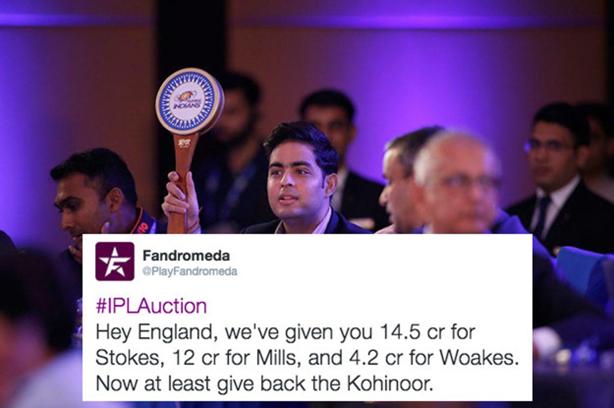 The Biggest Talking Points Of The 2017 IPL Auction In 21 Funny Tweets