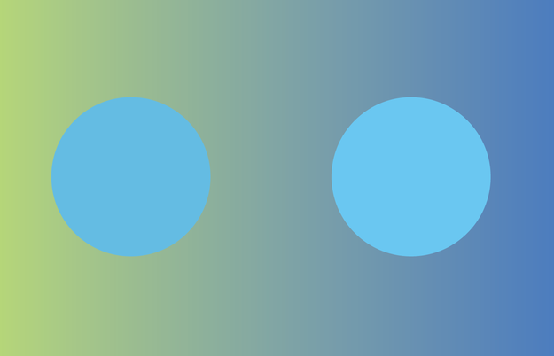 Which Circle Is Darker?