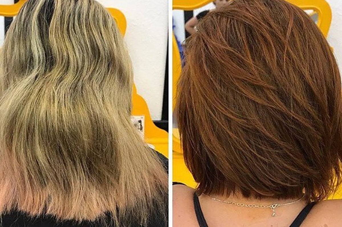 15 Inspirational Before And After Hair Transformations That Will Have You  Running To The Hairdresses