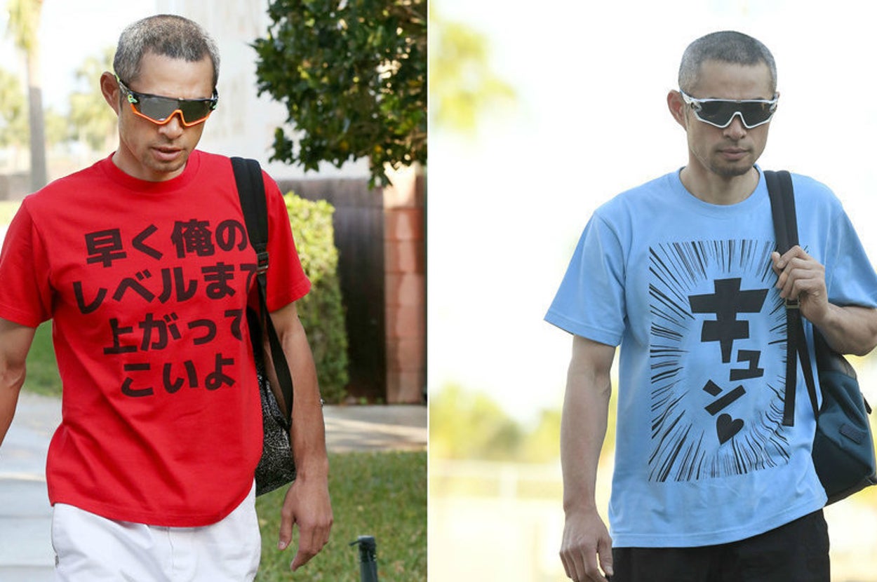 イチロー選手だからこそクールに着こなせる。超おもしろTシャツ13選