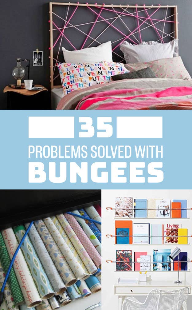 35 Brilliant Ways Bungee Cords Can Solve All Your Problems