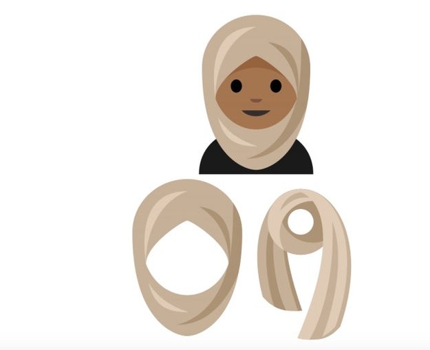 The standard Unicode emojis have become a lot more diverse in recent years. People can choose different skin tones, and we're finally getting a woman wearing a hijab sometime this year.