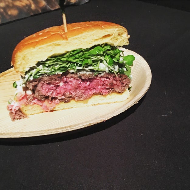Wagyu Burger and Buttermilk-Dill Dressing
