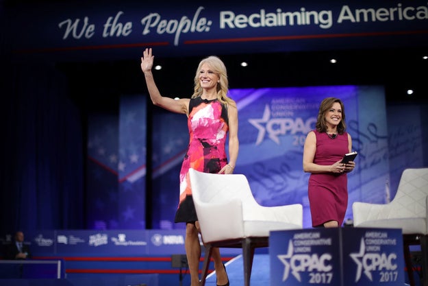 Kellyanne Conway, President Trump's ubiquitous counselor, on Thursday shared her thoughts on feminism and gave women several pieces of advice while speaking at the Conservative Political Action Conference in National Harbor, Maryland. Here are some of the comments: