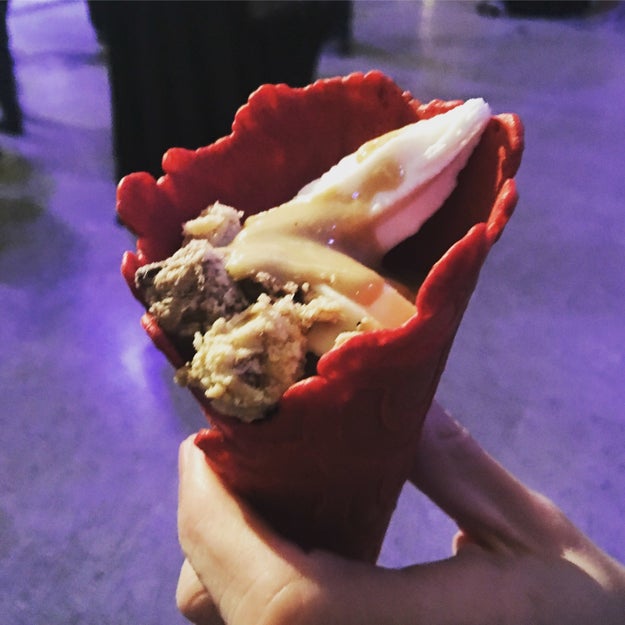 Goat's Milk-Tahini Soft-Serve Ice Cream