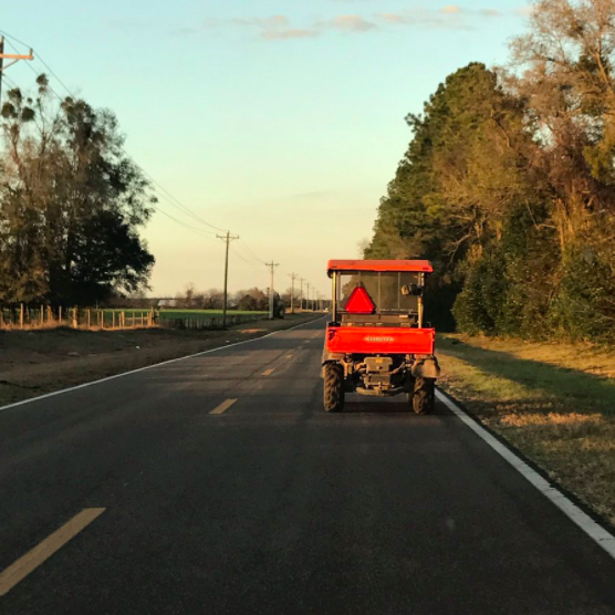 You were probably late to school once or twice because you got stuck behind a damn tractor.