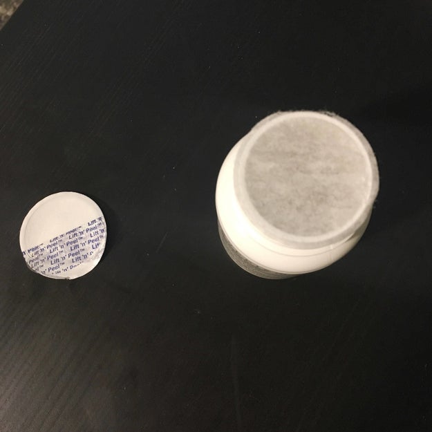 This unsuccessful peel-away lid: