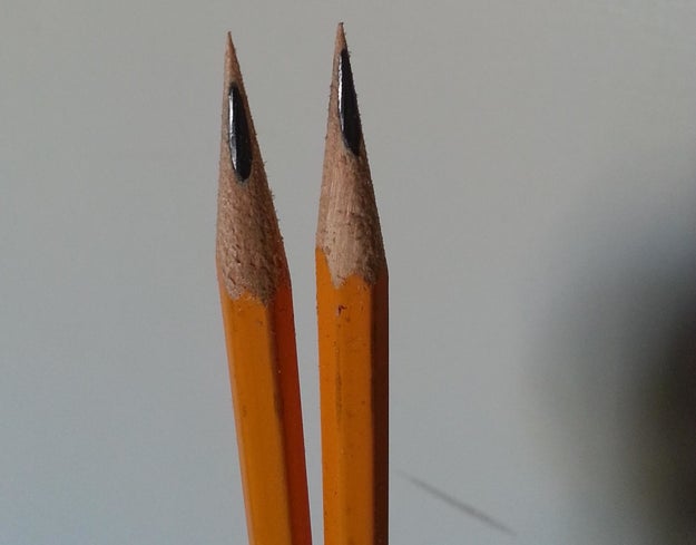 These pencils that are complete traitors to the cause: