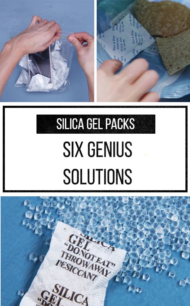 21 Clever Uses For Silica Gel Packets All Over Your House!