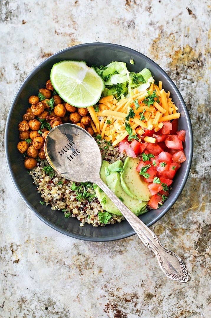 Taco Tuesday: Grain Bowl Edition. Recipe here.