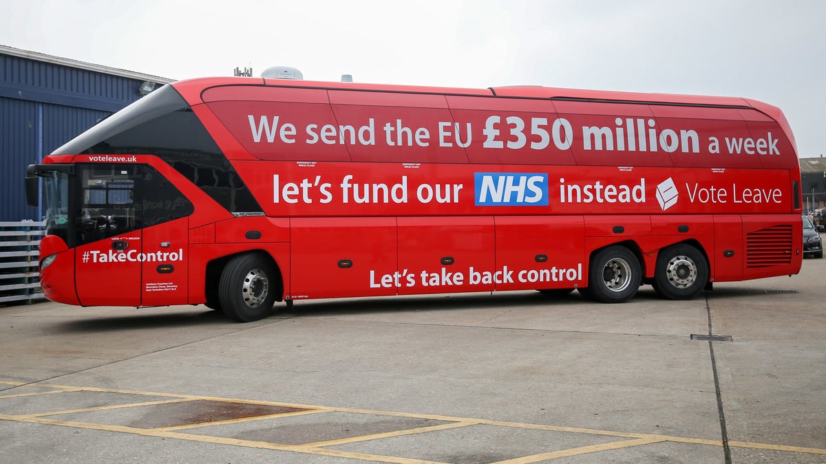 Vote Leave's Notorious Brexit Campaign Bus Cost The Campaign ...