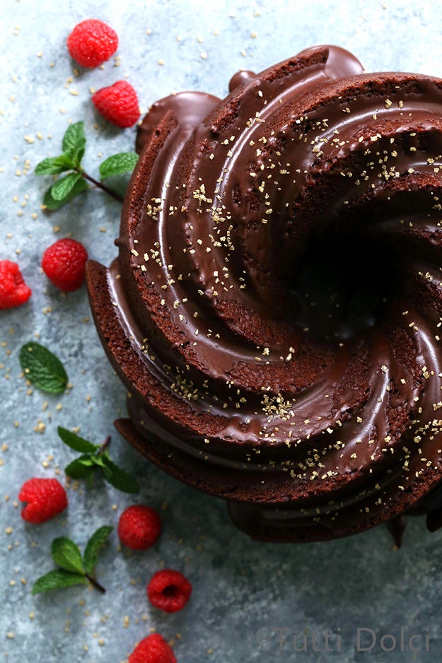 Double Chocolate Bundt Cake