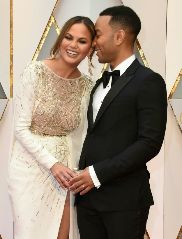 La pareja de oro de Hollywood, Chrissy y John, nunca fallan.