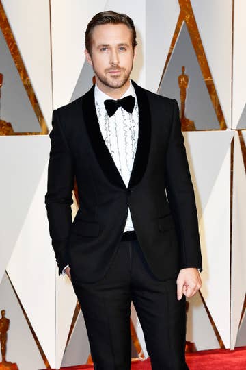 Ryan Gosling Wore A Ruffled Shirt To The Oscars And Honestly, I'm Here ...