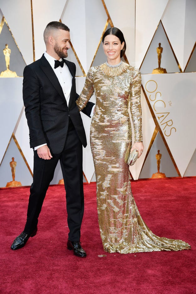 Justin Timberlake y Jessica Biel, más guapos que nunca.