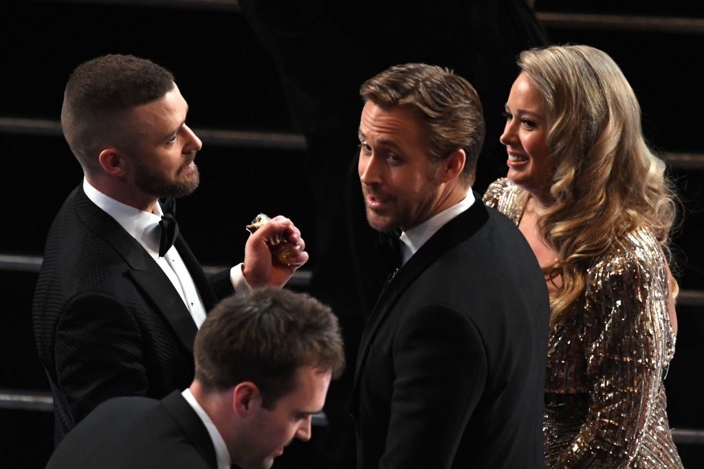 Omfg Ryan Gosling And Justin Timberlake Had A Mickey Mouse Club Reunion At The Oscars