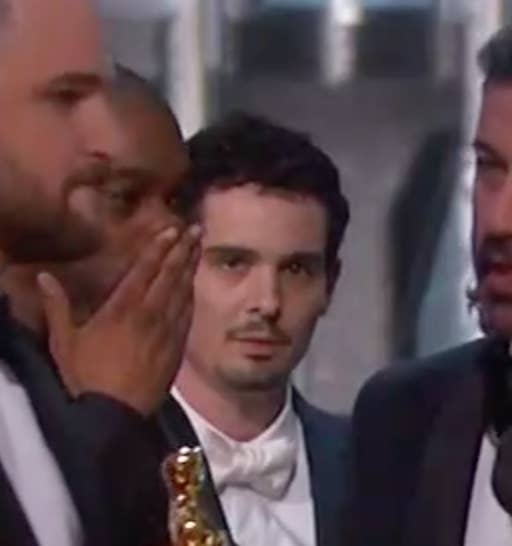 Image result for best picture mistake reactions damien