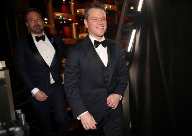 The reunion of Matt Damon and Ben Affleck.