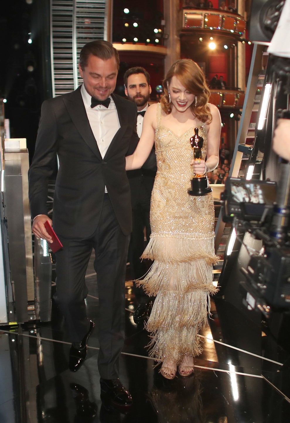 36 Backstage Photos From The 2017 Academy Awards