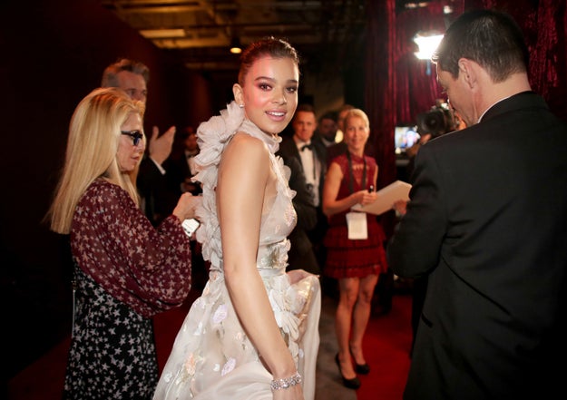 Hailee Steinfeld, who presented at the 89th Academy Awards.
