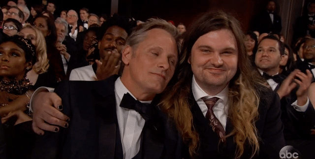 Viggo and Henry Mortensen behind the scenes of Lord of the Rings, and at last year&#39;s Golden Globes : r/lotr