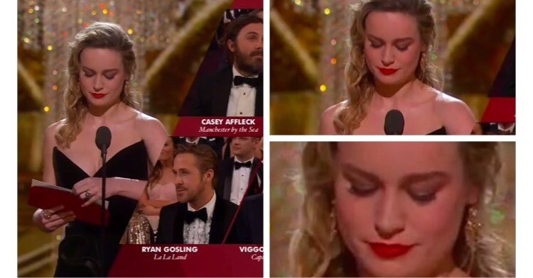 Brie Larson Didnt Applaud Casey Affleck When He Won His Oscar