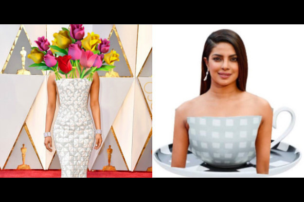 13 Things The Internet Thought Priyanka Chopra Looked Like At The Oscars