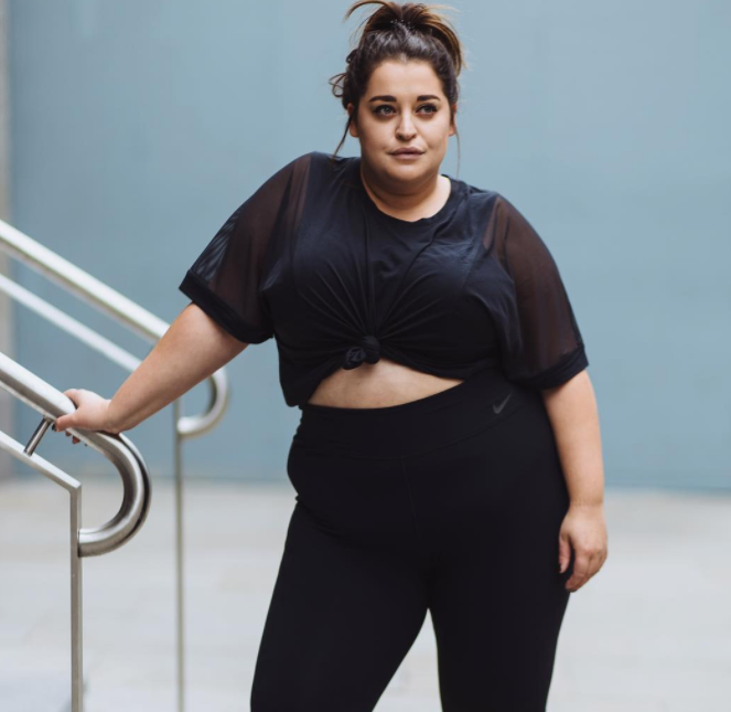 Nike plus sized model photo delights millions of women