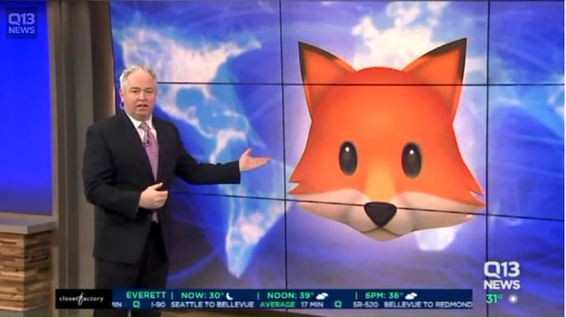 A simple fox? That means the teen wants to sneak out.