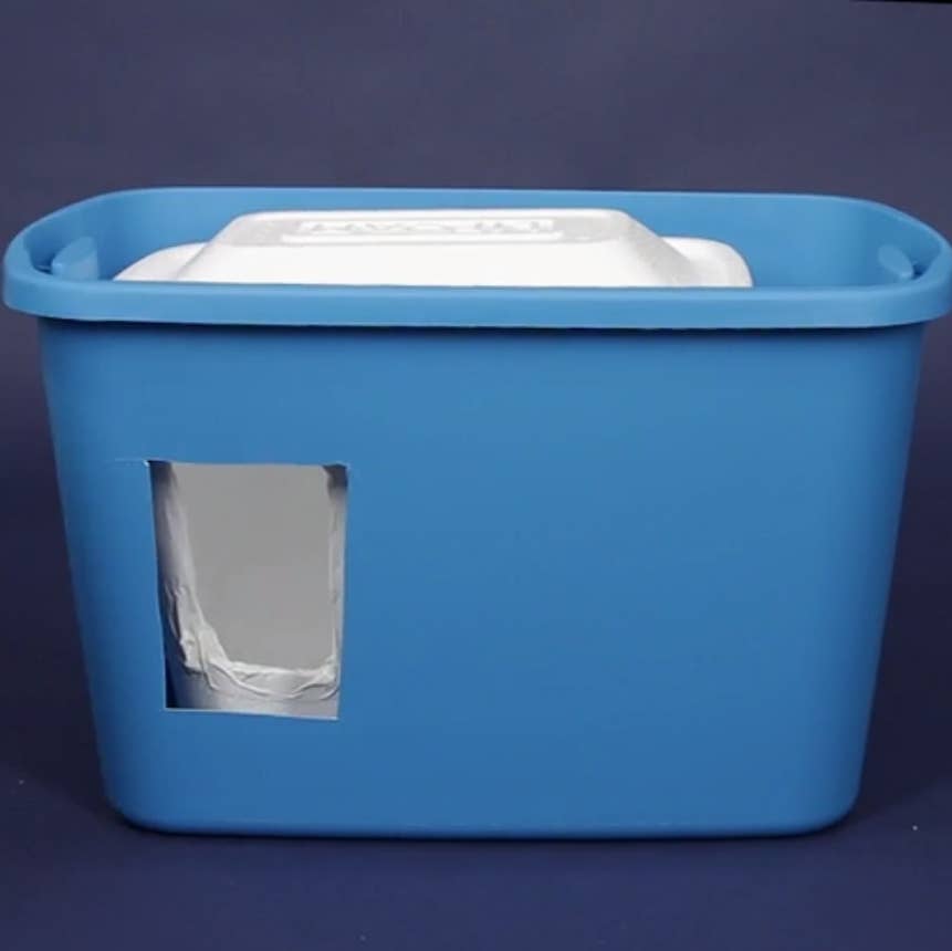 Cooler cat house diy online