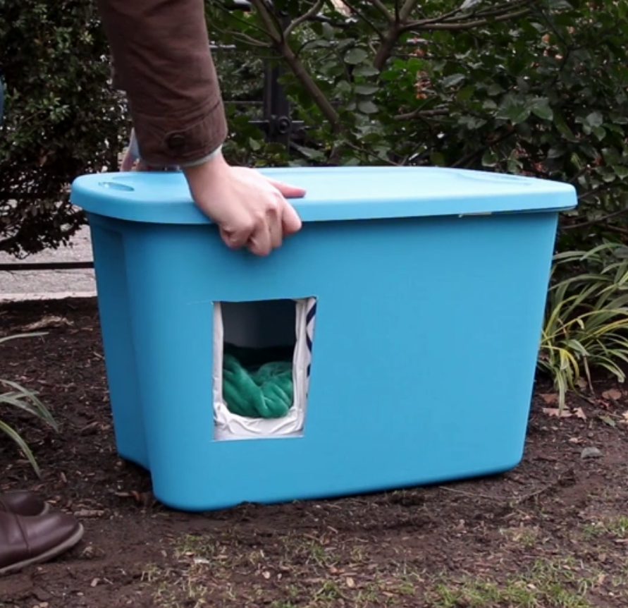 Make This Weatherproof Insulated Cat Shelter To Keep Your Cozy Outdoors