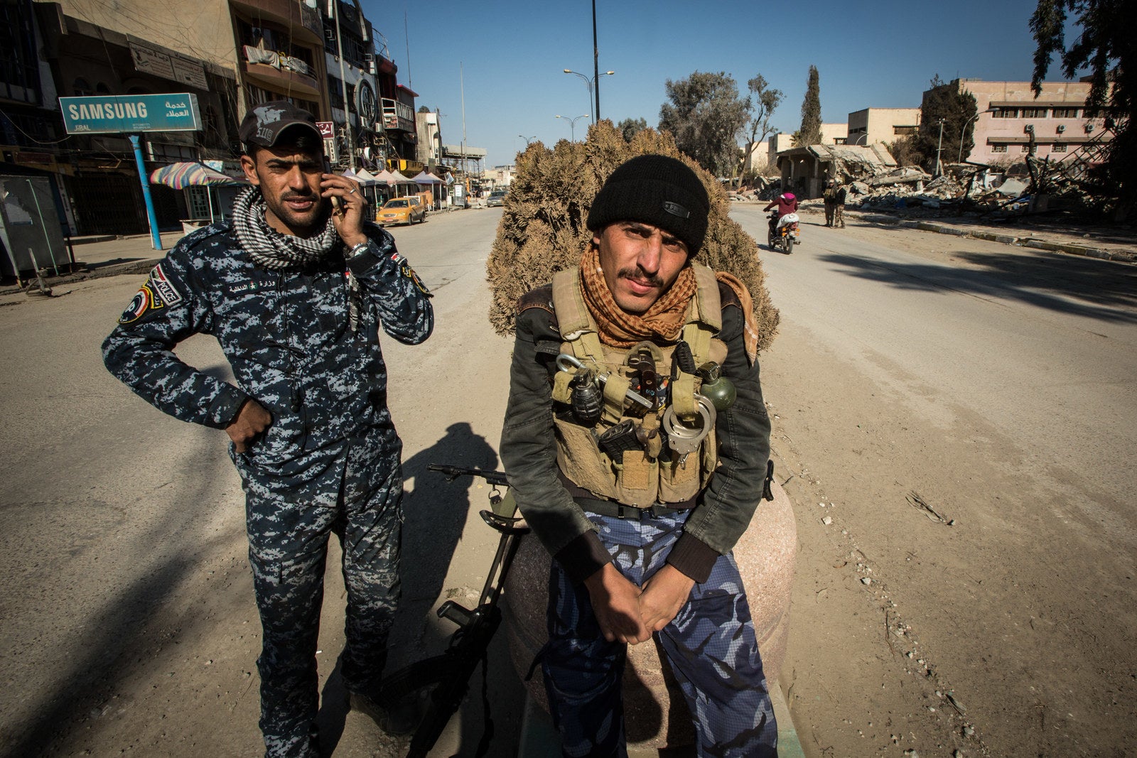 「入国制限で士気が下がった」　ISと戦うイラクの兵士たちの声
