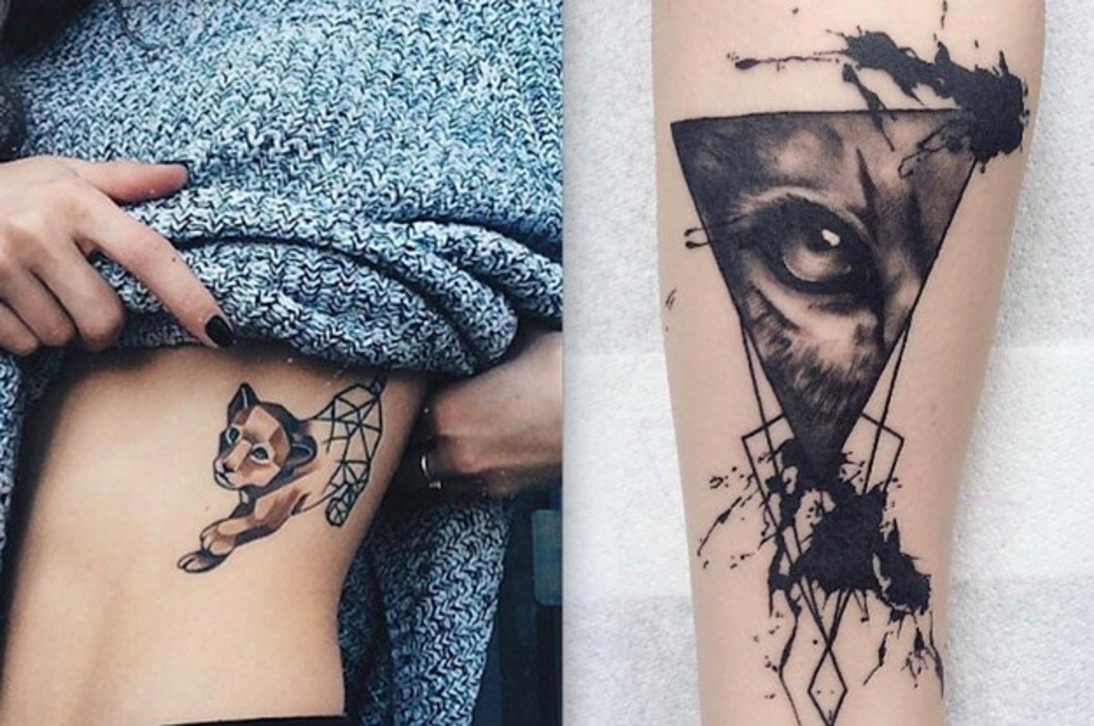 15 Stunning Lion And Tiger Tattoos That You'll Want On Your Body