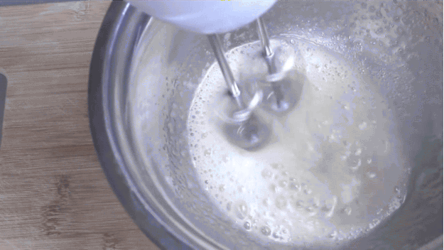You can also blend the liquid in a high-speed blender or a handheld blender.
