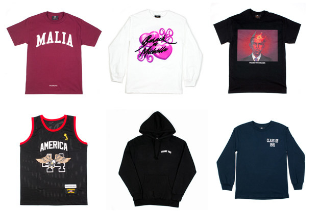 Then may we suggest the THANK YOU OBAMA collection from Joe Freshgoods as a small token of your appreciation?