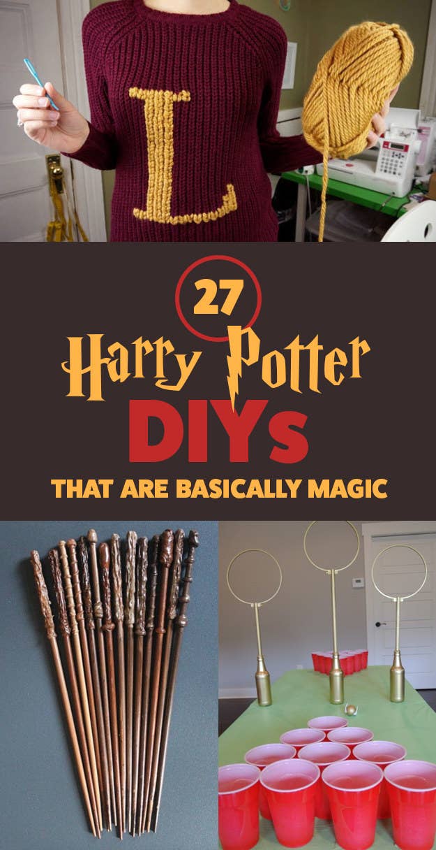 Harry Potter Wrapping Paper Ornaments - Housewife Eclectic
