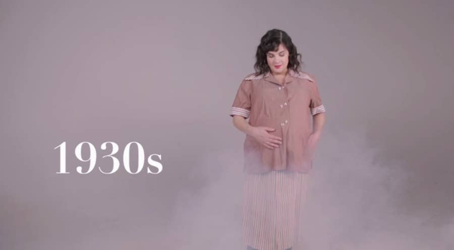 100 Years Of Maternity Fashion 