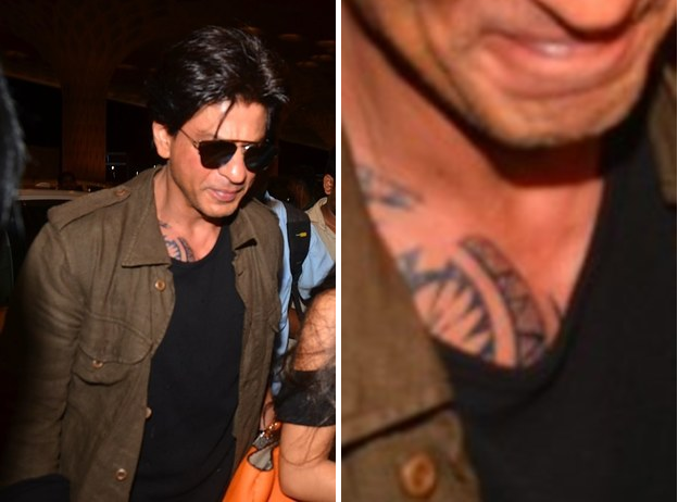 I Spoke To The Guy Who Tattooed Shah Rukh Khan And He Confirmed That Its  Temporary