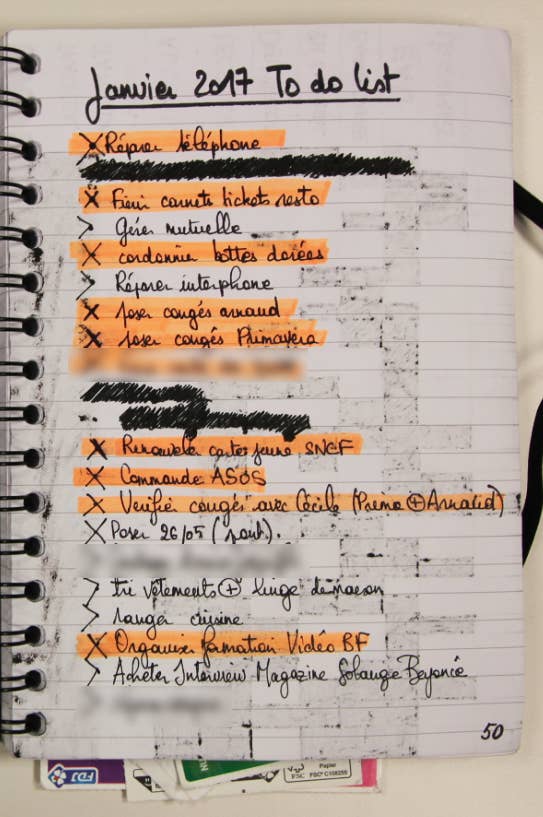 Lister les choses à faire ou à prévoir - Tiph's Bullet Journal