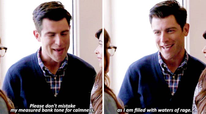 new girl schmidt all day quotes