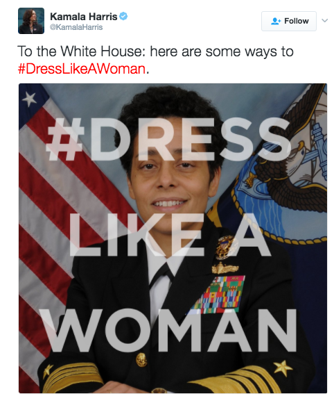 Dress like 2025 a woman hashtag