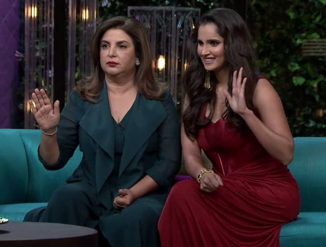 20 Hilarious Moments From Sania Mirza And Farah Khan's \