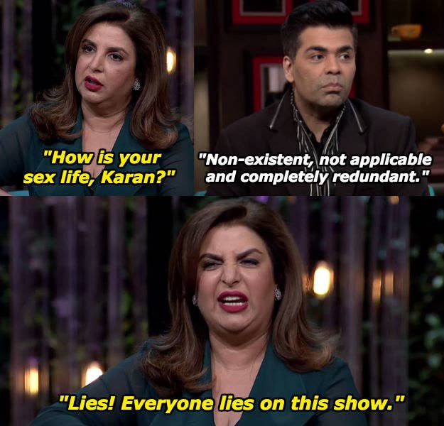 20 Hilarious Moments From Sania Mirza And Farah Khan S Koffee With Karan Episode Well, bollywood madness of course. 20 hilarious moments from sania mirza