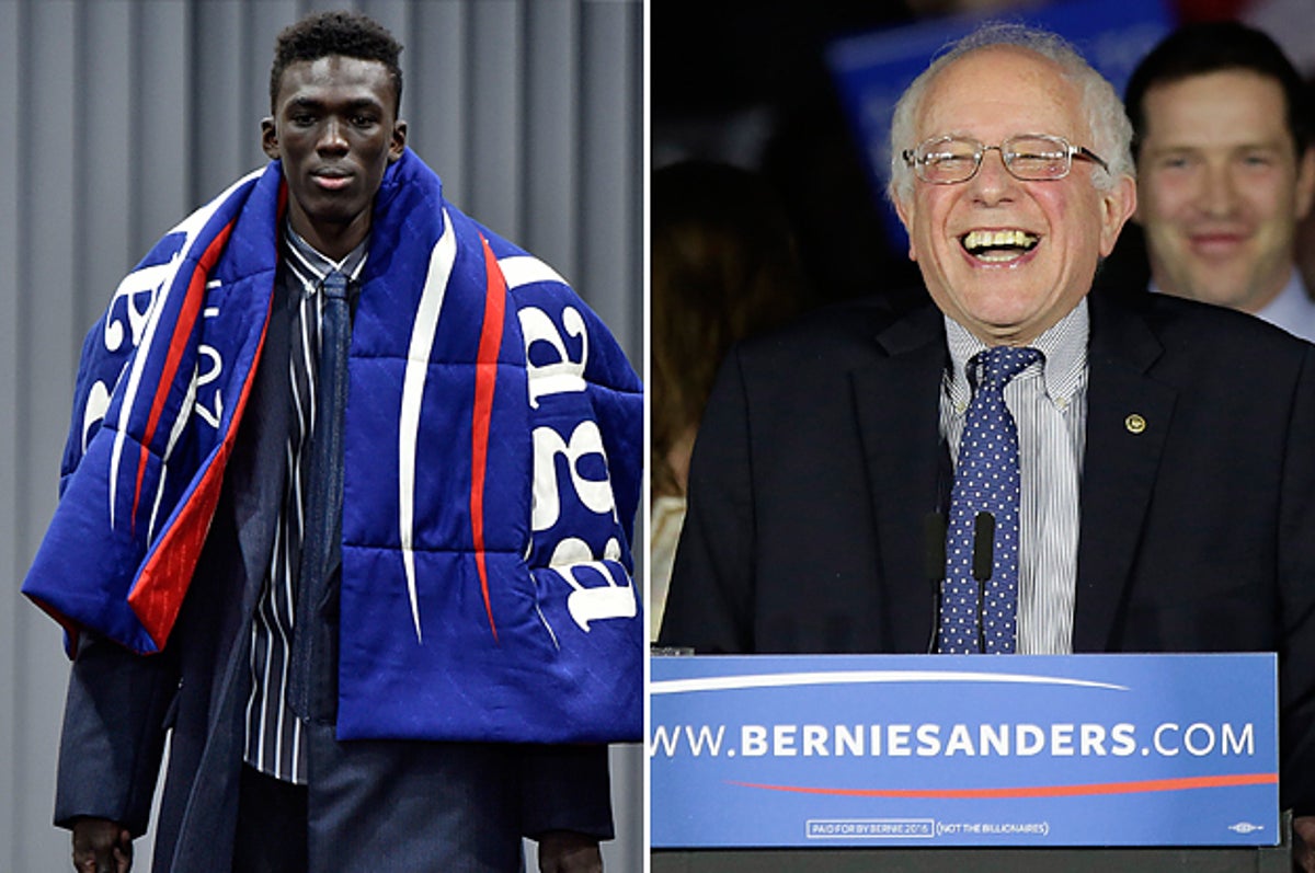 Bernie Sanders Has Some Thoughts On This Fashion Line Inspired By His