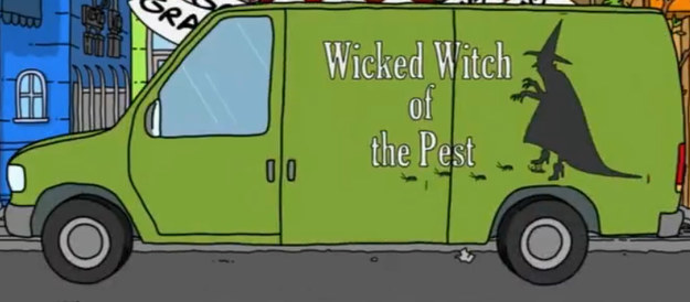 Exterminator truck