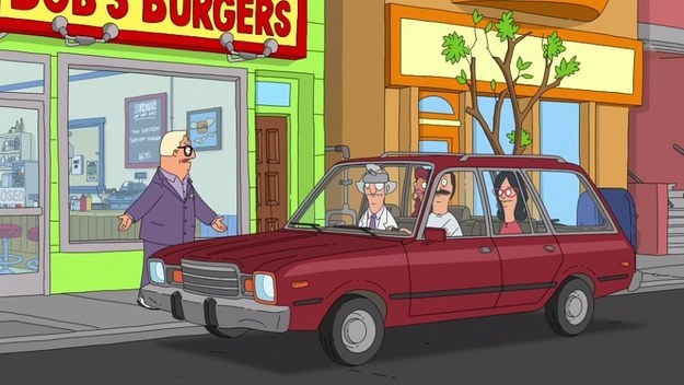 The Belchers' car